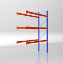 Palettenregal - Anbaumodul - bis 1080 kg mit 4 Lagerebenen H 3000